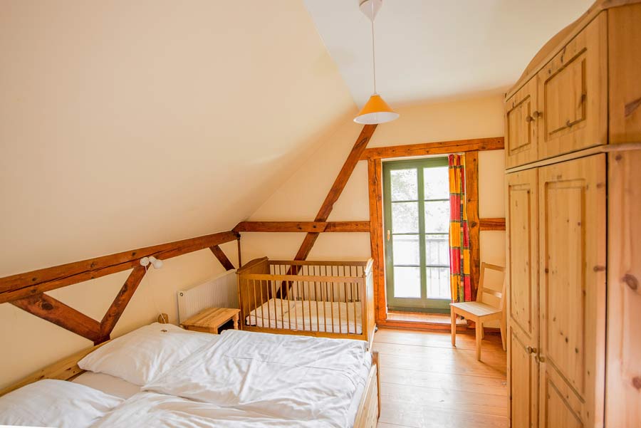 Gemütliches Schlafzimmer im Ferienhaus