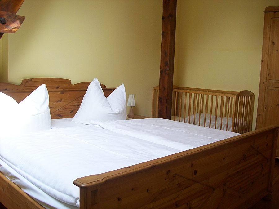 Gemütliches Schlafzimmer im Ferienhaus