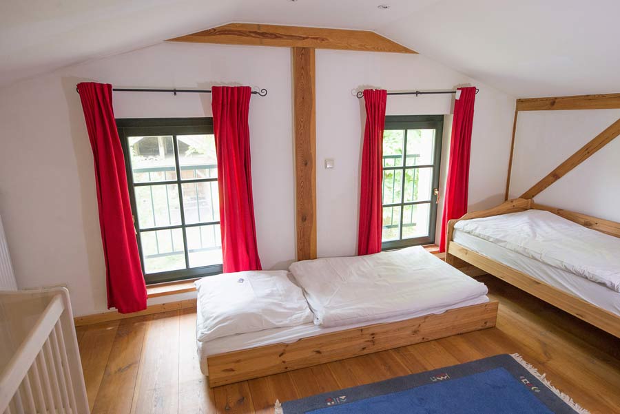Gemütliches Schlafzimmer im Ferienhaus